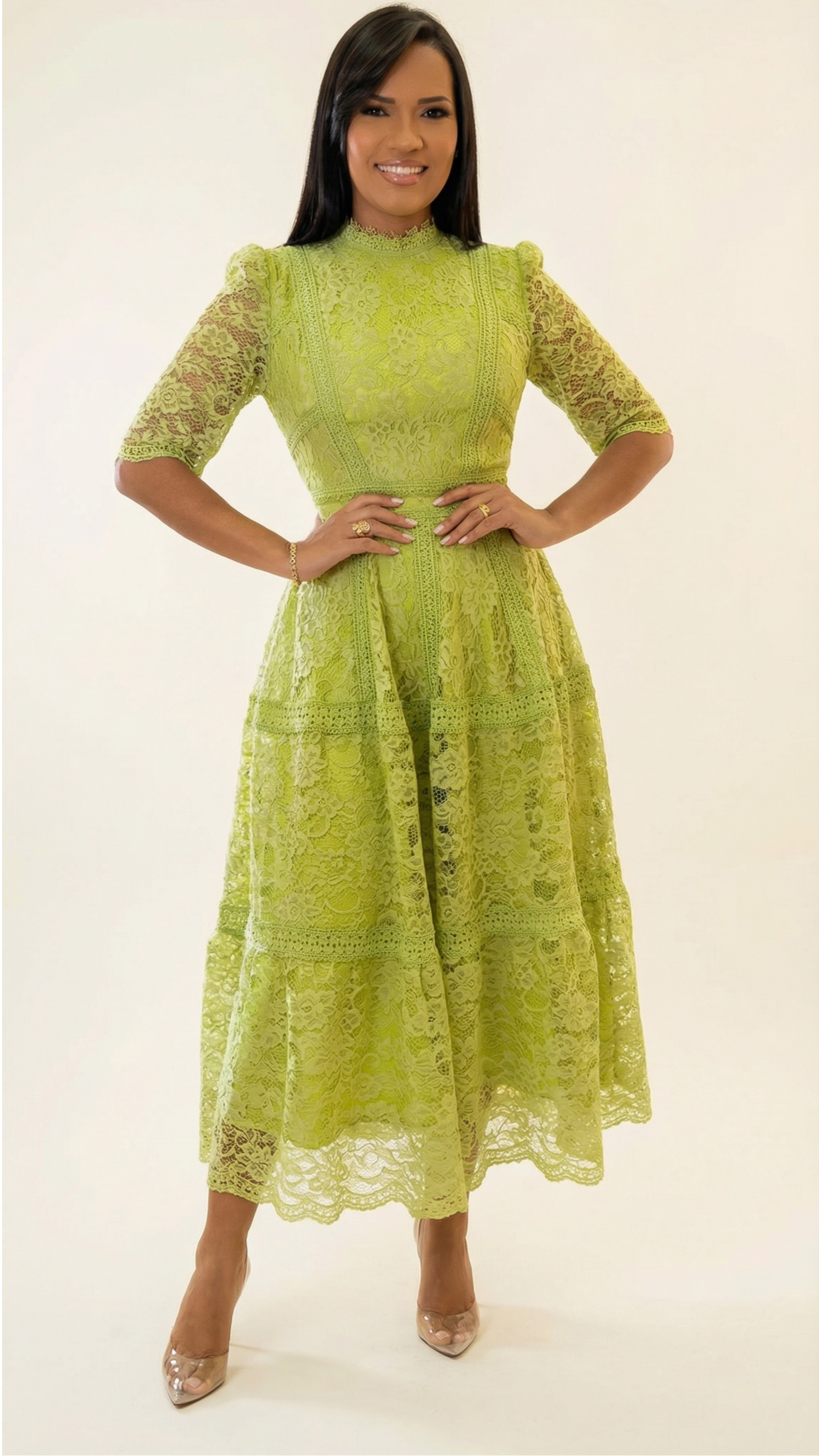 Vestido Esplendor Verde