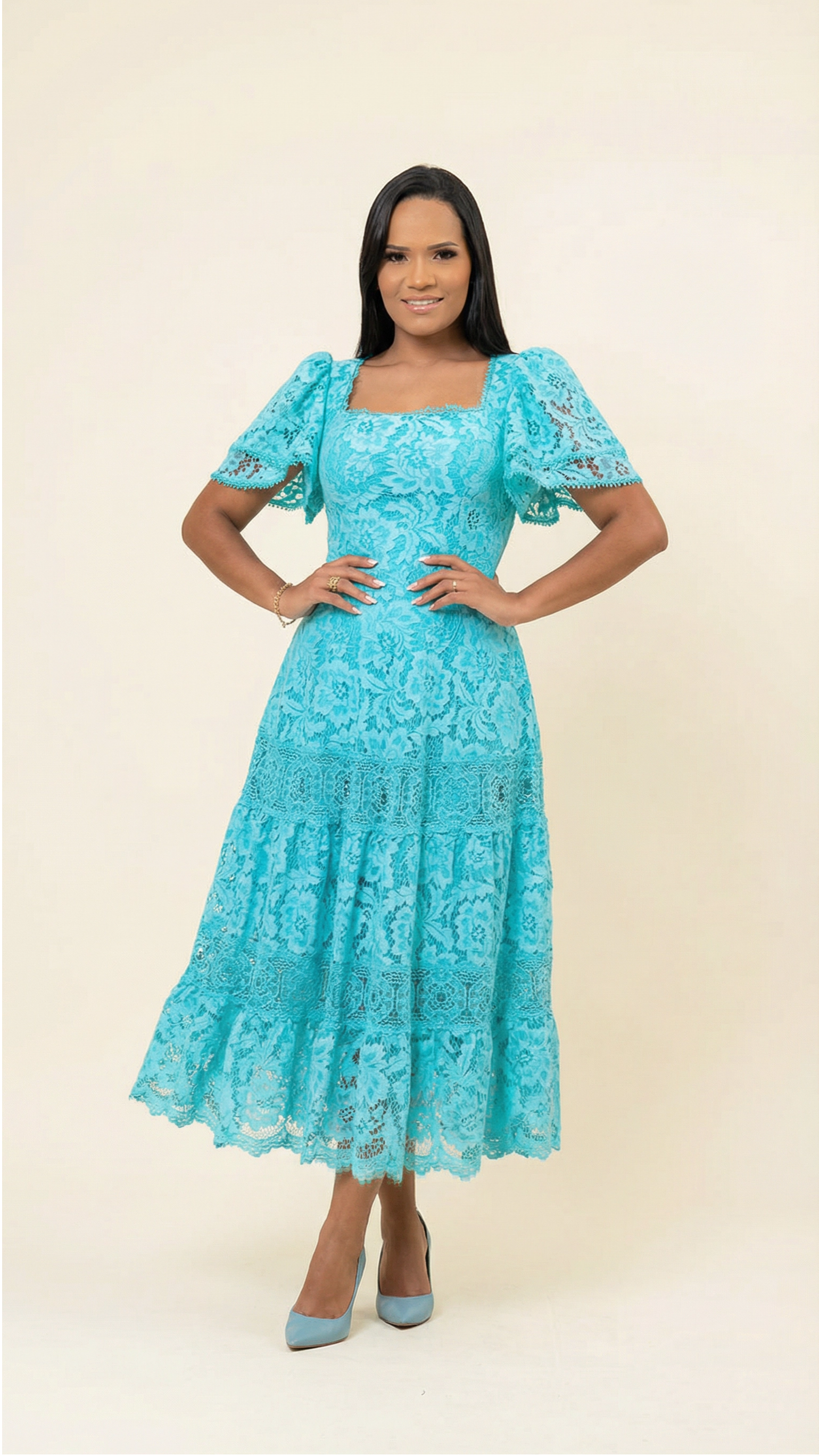 Vestido Fonte de Alegria