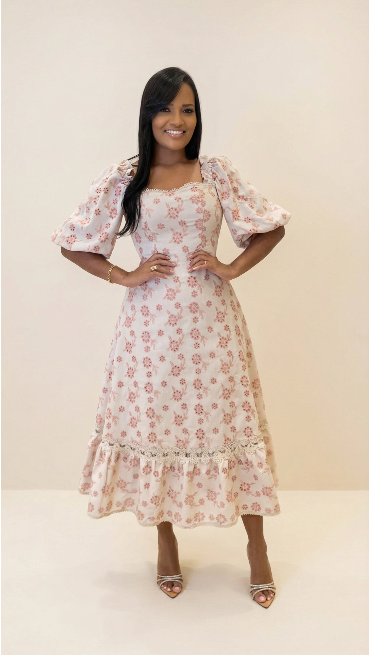 Vestido Jardim de Poesia