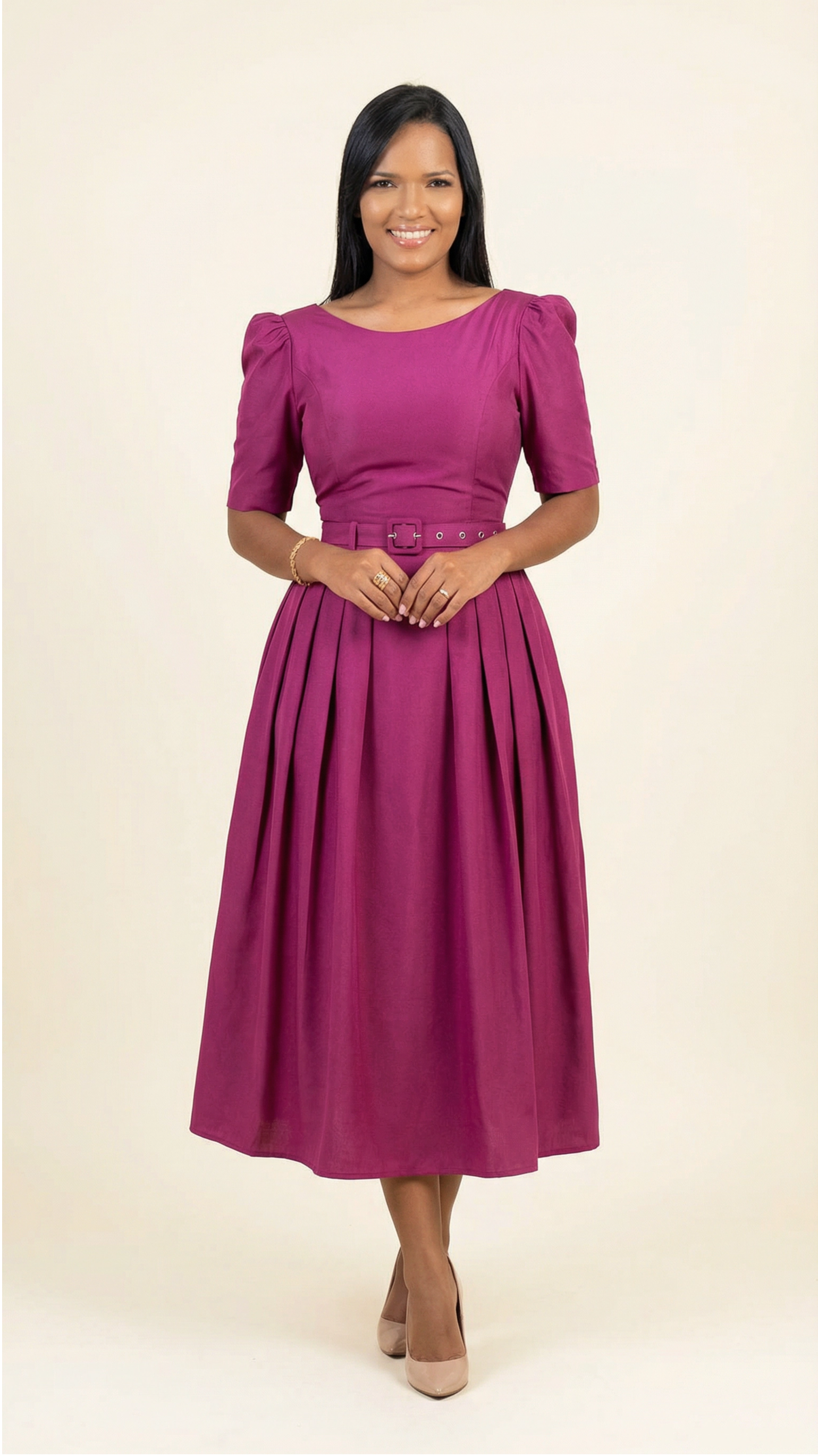 Vestido Realeza Púrpura