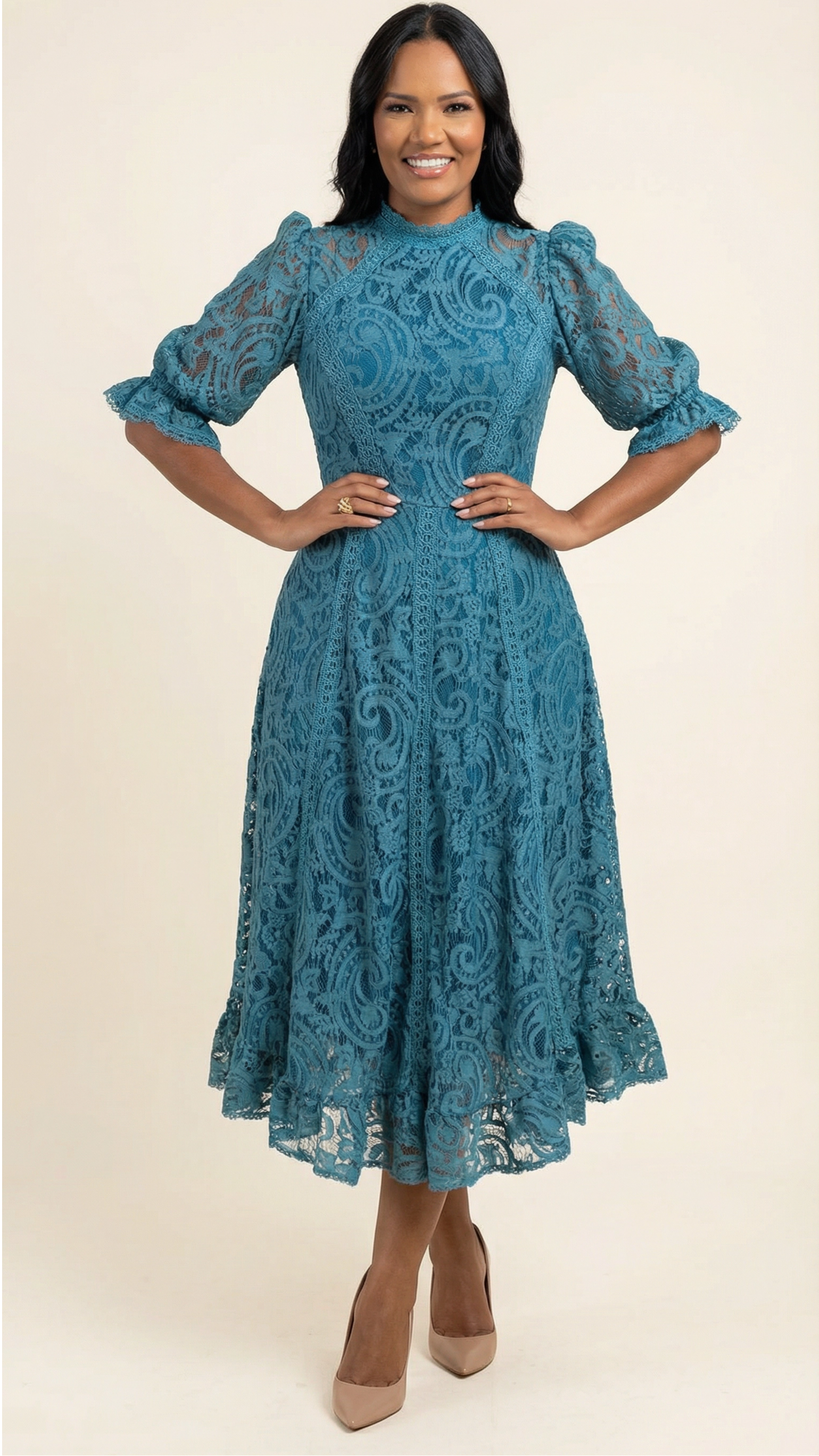 Vestido Serenata Azul